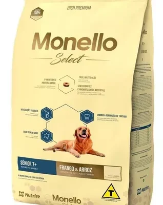 MONELLO SELECT Alimento Perro Senior 7+ 15KG: Cuidado Articular, Vitalidad y Digestión Óptima Productos veterinarios Alimentos para perro | Envios a toda Guatemala