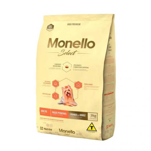 MONELLO SELECT Alimento Premium para Perros Razas Pequeñas 2KG Productos veterinarios Alimentos para perro | Envios a toda Guatemala