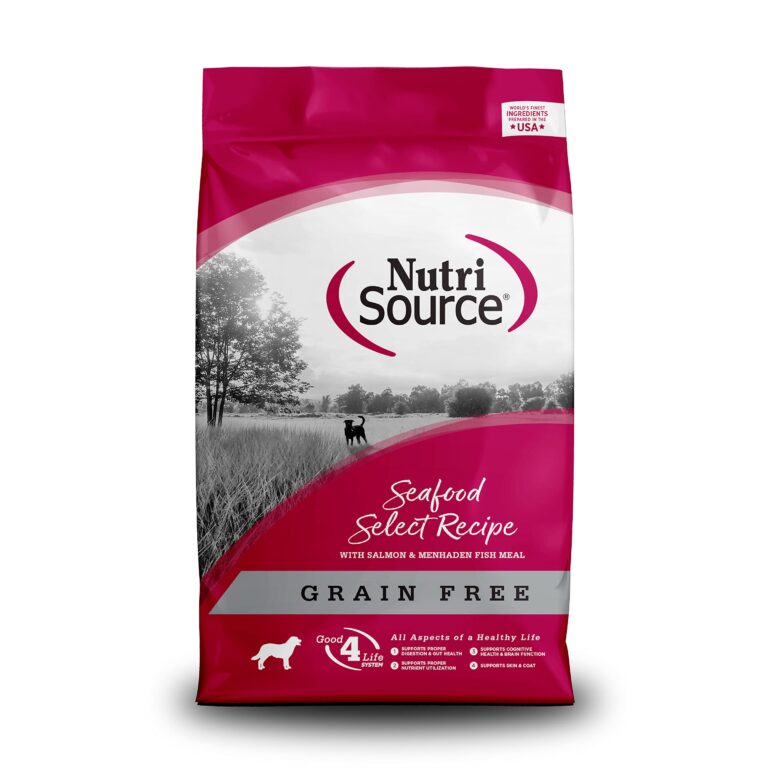 Nutrisource Grain Free Seafood Selects 26lb | Concentrado Sin Granos con Mariscos para PerrosAlimentosFarmacia.PET