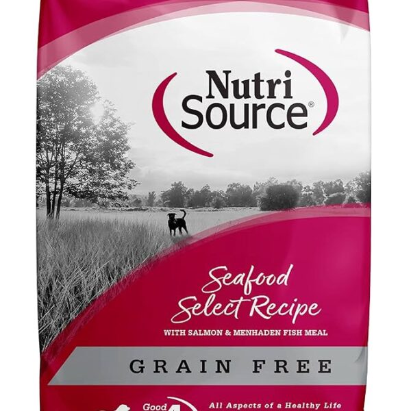 Nutrisource Grain Free Seafood Selects 4lb | Concentrado Sin Granos con Mariscos para PerrosAlimentosFarmacia.PET