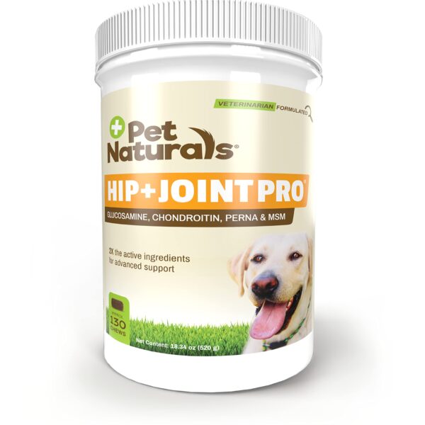 PET NATURALS HIP + JOINT PRO FOR DOGS: Suplemento Articular para Perros con Glucosamina y MSM Productos veterinarios Alimentos para perro | Envios a toda Guatemala