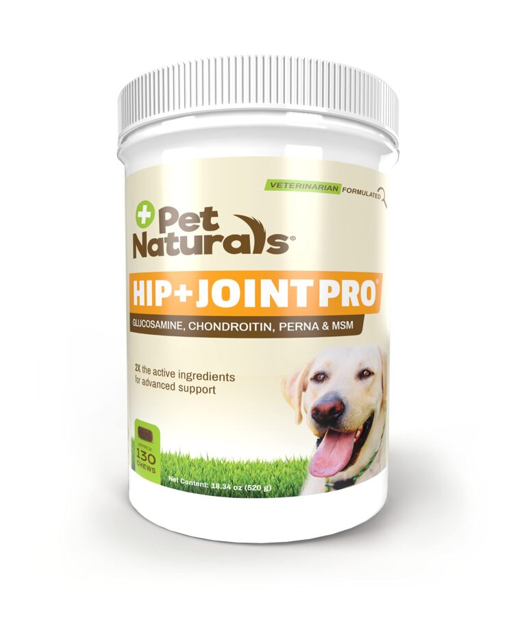 PET NATURALS HIP + JOINT PRO FOR DOGS: Suplemento Articular para Perros con Glucosamina y MSM Productos veterinarios Alimentos para perro | Envios a toda Guatemala