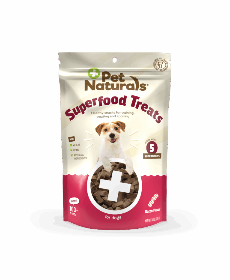 Pet Naturals: Premios Superfood de Tocino Nutritivos para Perros Productos veterinarios Alimentos para perro | Envios a toda Guatemala