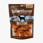 SmartBones Huesos Mini Mantequilla de Maní (Pack 8) Sin Cuero Crudo Productos veterinarios Alimentos para perro | Envios a toda Guatemala
