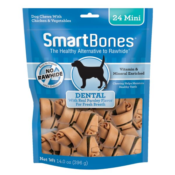 SMARTBONES Hueso Vegetal Dental para Perros Pequeños (3 Unidades) Productos veterinarios Alimentos para perro | Envios a toda Guatemala