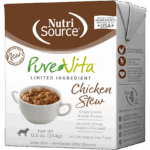 Nutrisource T-PAK Pure Vita Estofado de Pollo para Perros: Alimento Húmedo PremiumAlimentosFarmacia.PET