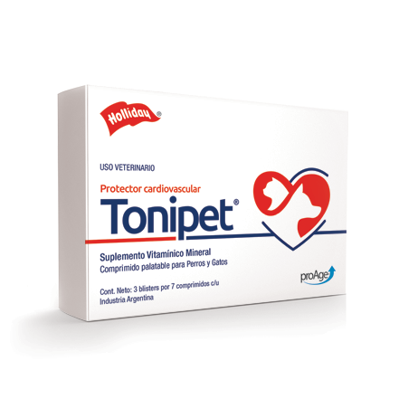 TONI PET 21 Comprimidos | Suplemento vitaminico para perros y gatos Productos veterinarios Holliday | Envios a toda Guatemala