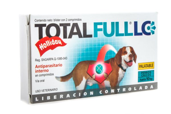 TOTAL FULL LC PERROS CHICO 30 BLISTERS 60 COMPRIMIDOS Medicamentos Veterinarios Productos veterinarios Holliday | Envios a toda Guatemala