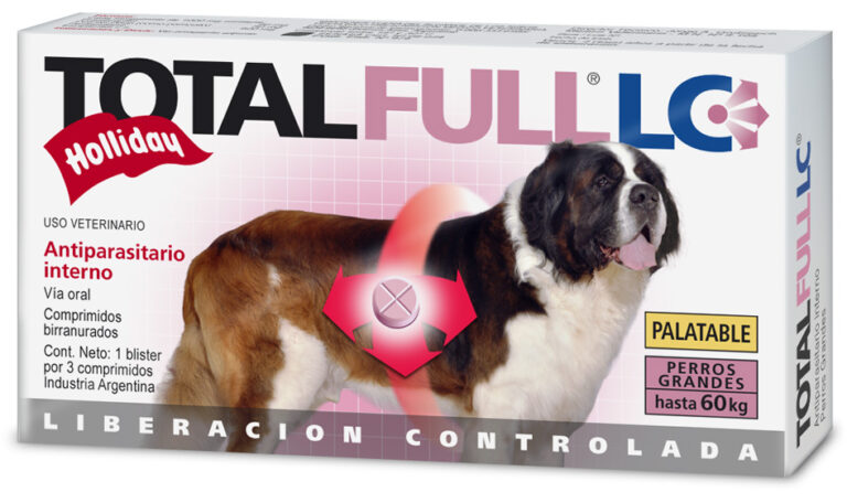 TOTAL FULL LC PERROS MEDIANOS 30 BLISTER 60 COMPRIMIDOS Medicamentos Veterinarios Productos veterinarios Holliday | Envios a toda Guatemala