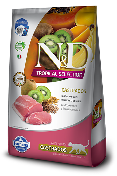 ND TROPICAL SELECTION FEL SUINO ADULTO CASTRADOS 1.5kg Productos veterinarios Alimentos para gatos | Envios a toda Guatemala
