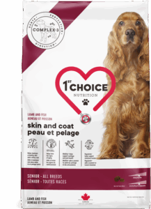 1ST CHOICE   DOG FOOD   SENIOR   AND COAT ALL BREEDS BOLSA 2 KG Productos veterinarios 1ST Choice | Envios a toda Guatemala