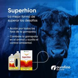 Superhion con dosificador 1 litro. Insecticida para el control del gusano barrenador en bovinos Productos veterinarios Bovinos | Envios a toda Guatemala