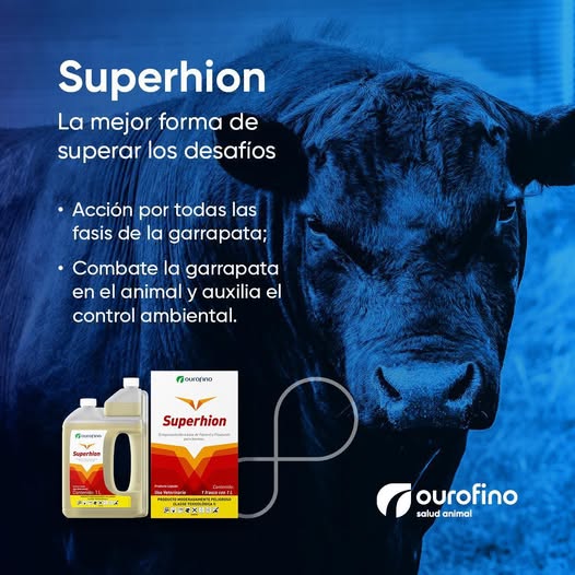 Superhion con dosificador 1 litro. Insecticida para el control del gusano barrenador en bovinos Productos veterinarios Bovinos | Envios a toda Guatemala