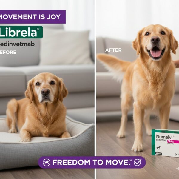 Librela 15 mg – Bedinvetmab – Inyección para el dolor articular en perros – Zoetis – Caja con 2 viales Productos veterinarios Librela | Envios a toda Guatemala