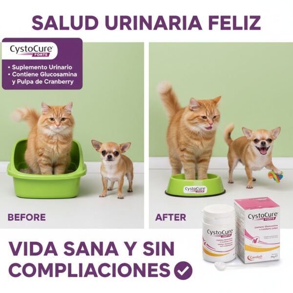 Cystocure Forte Polvere 30 g   Suplemento Urinario en Polvo para Mascotas Productos veterinarios Candioli | Envios a toda Guatemala