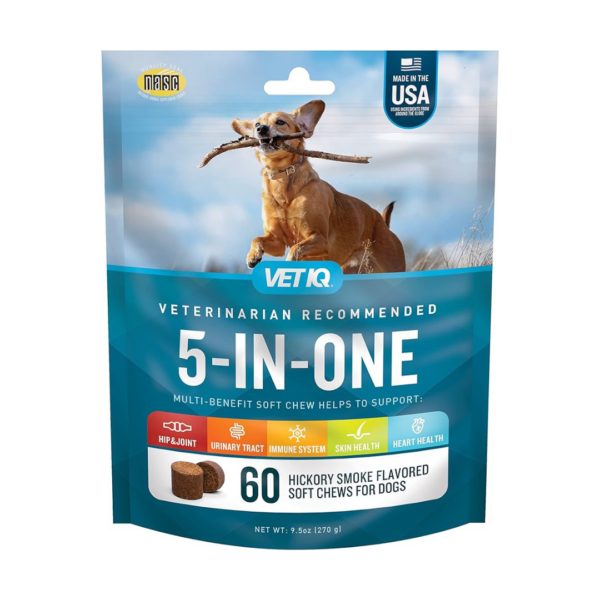 VET IQ 5 In One 60 tabletas Suplemento Multivitaminico para perros Productos veterinarios Vet IQ | Envios a toda Guatemala