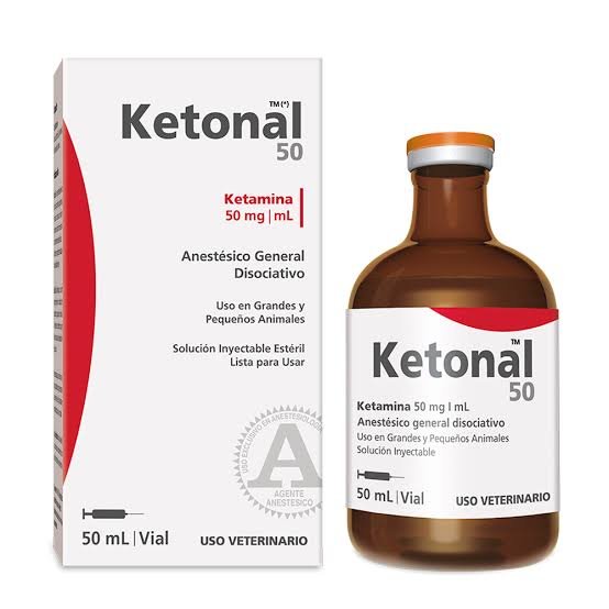 KETONAL 50 Vial Por 50 mL Productos veterinarios Medicamentos Veterinarios | Envios a toda Guatemala