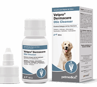 VetPro Dermacare Otic Cleanser | Limpiador otico para Perros y Gatos 100 ml Productos veterinarios Petmedica | Envios a toda Guatemala