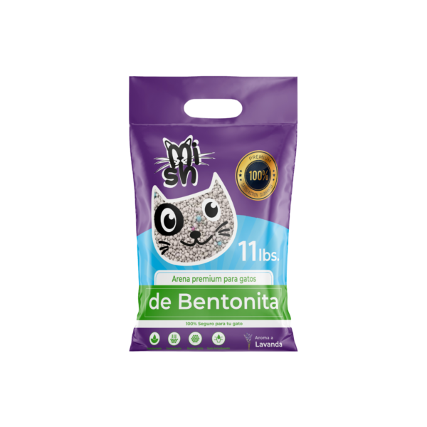 ARENA MISH LAVANDA Arena para gatos 11 libras Productos veterinarios Arena para gatos | Envios a toda Guatemala