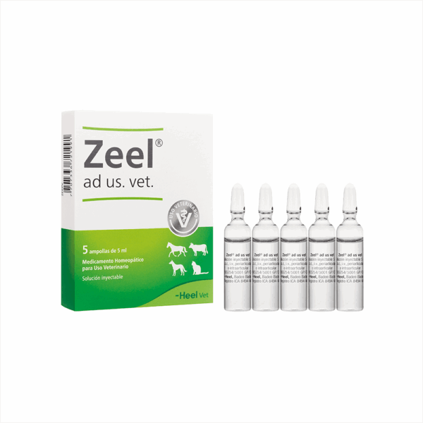 Zeel Inyectable Heel Vet 10x2.2 ml | Alivia Dolor e Inflamación Articular en Mascotas Uso veterinario Productos veterinarios Heel Vet | Envios a toda Guatemala