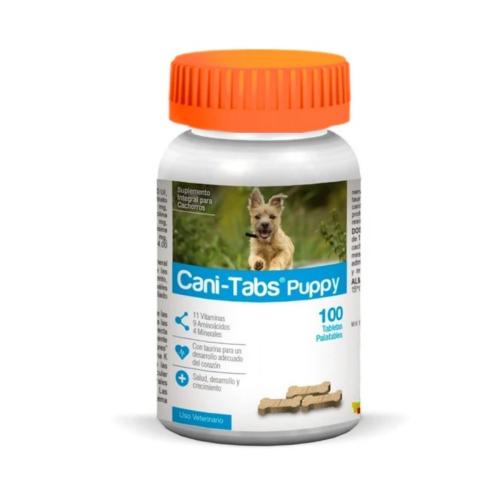 Cani-Tabs Daily Multi Puppy | Frasco con 100 Tabletas | Multivitaminico para Cachorros Productos veterinarios Agrovet Market | Envios a toda Guatemala