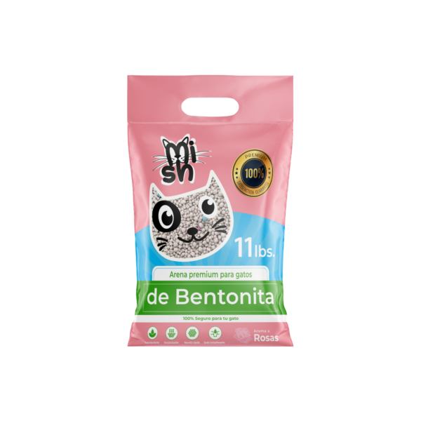 ARENA MISH ROSAS Arena para gatos 11 libras Productos veterinarios Arena para gatos | Envios a toda Guatemala