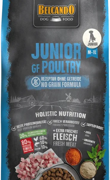 Belcando junior GF poultry 12.5kg Alimento para perros Productos veterinarios Belcando | Envios a toda Guatemala