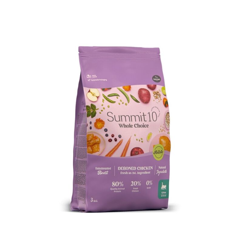 Summit 10 Whole Choice Kitten 3kg | Alimento Natural para Gatitos en Crecimiento Productos veterinarios Summit 10 | Envios a toda Guatemala