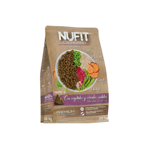 Nufit Cachorro 4 kg | Alimento Premium para Perros Cachorros Productos veterinarios Nufit | Envios a toda Guatemala