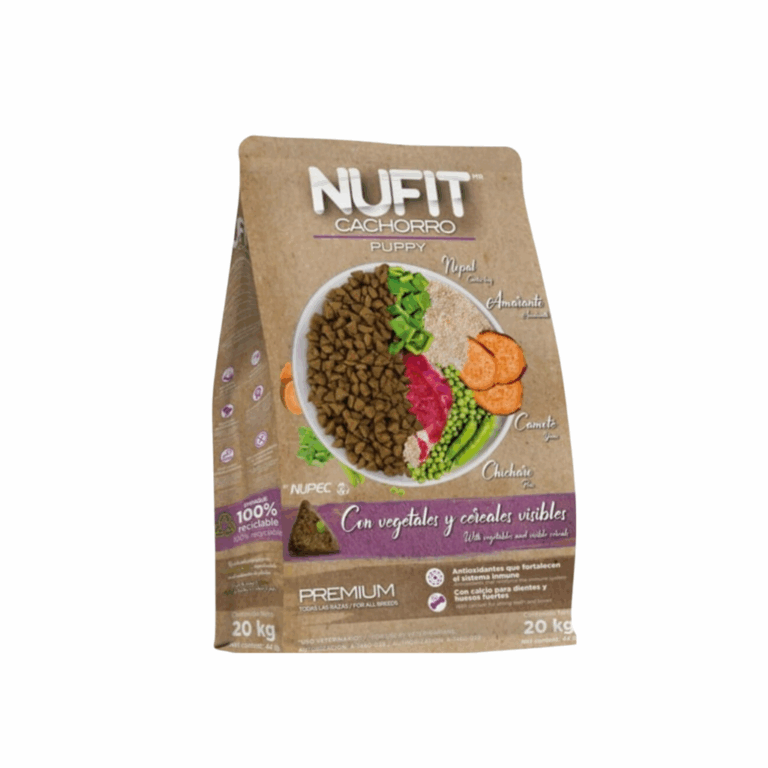 Nufit Cachorro 4 kg | Alimento Premium para Perros Cachorros Productos veterinarios Nufit | Envios a toda Guatemala
