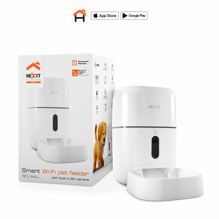 Dispensador Nexxt inteligente para mascotas con cámara Nexxt NHA-P610 Productos veterinarios Nexxt | Envios a toda Guatemala