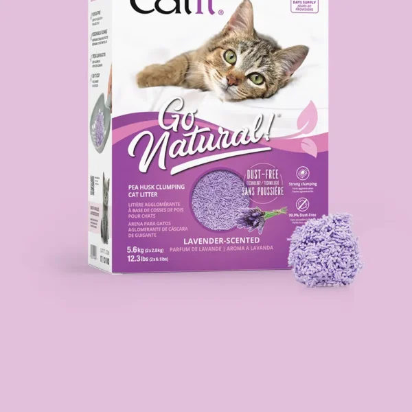 Arena para gatos Lavanda Catit Go Natural 5.6 kg Productos veterinarios Catit | Envios a toda Guatemala