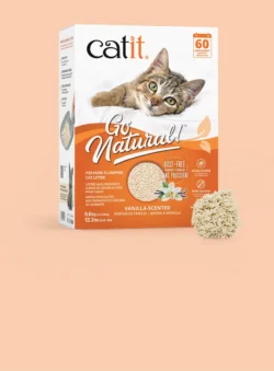 Arena para gatos Vainilla Catit Go Natural 5.6 kg Productos veterinarios Catit | Envios a toda Guatemala