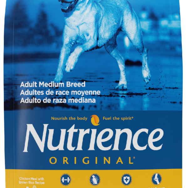Nutrience Adult Medium Breed Alimento con Pollo y Arroz Integral 18.1 kg Productos veterinarios Nutrience | Envios a toda Guatemala