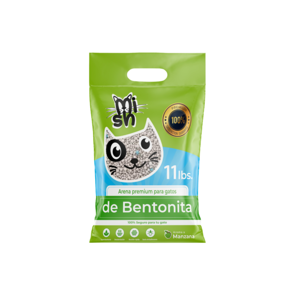 ARENA MISH MANZANA Arena para gatos 11 libras Productos veterinarios Arena para gatos | Envios a toda Guatemala