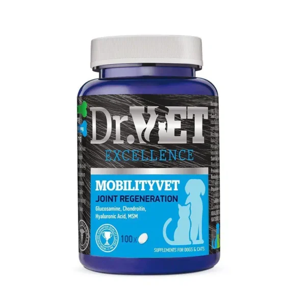 MOBILITYVET 500 unidades Suplemento para perros y gatos Productos veterinarios Dr VET | Envios a toda Guatemala