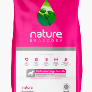 Nature Brascorp Cachorros 15 kg | Alimento completo para el crecimiento saludable de perros cachorros Productos veterinarios Nature Brascorp | Envios a toda Guatemala