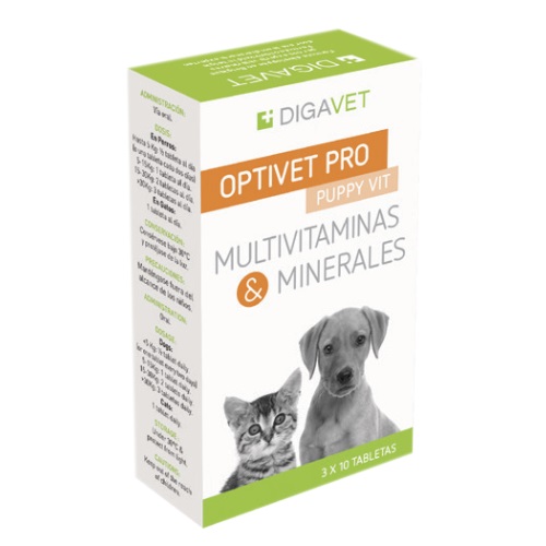 Optivet Pro | Multivitamínico y Mineral para Perros y Gatos – Refuerza la Salud y Energía Productos veterinarios Digavet | Envios a toda Guatemala