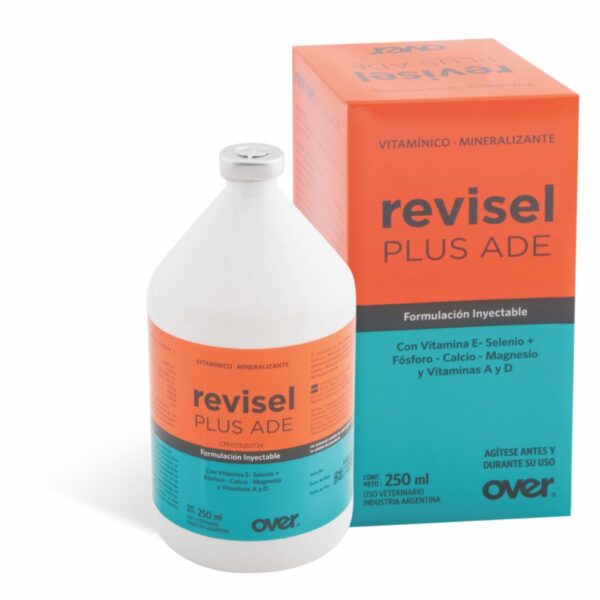 Revise Plus ADE 250 ml Suplemento vitaminico inyectable Productos veterinarios Over | Envios a toda Guatemala