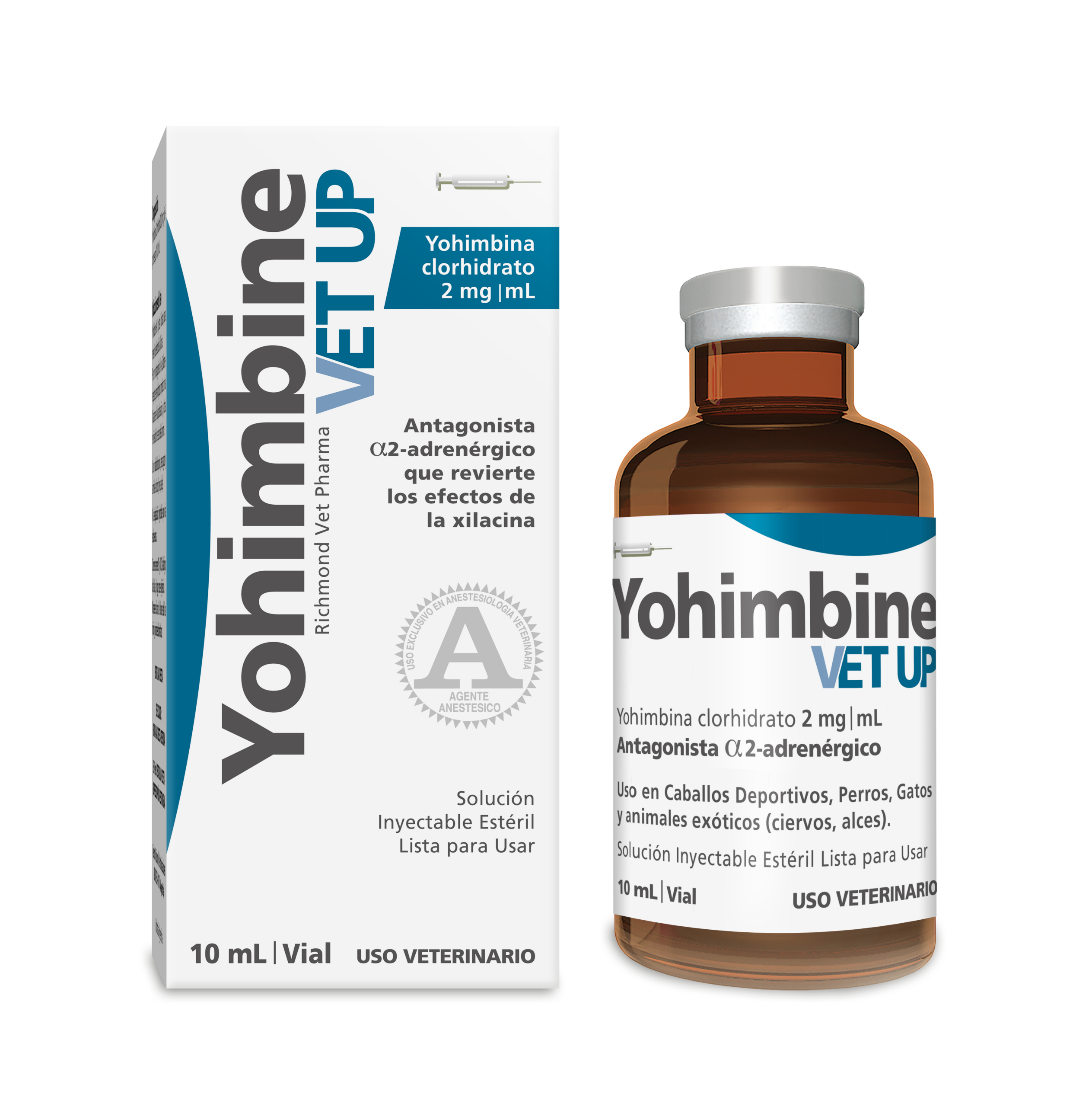 YOHIMBINE VET Vial Por 10 mL Productos veterinarios Medicamentos Veterinarios | Envios a toda Guatemala