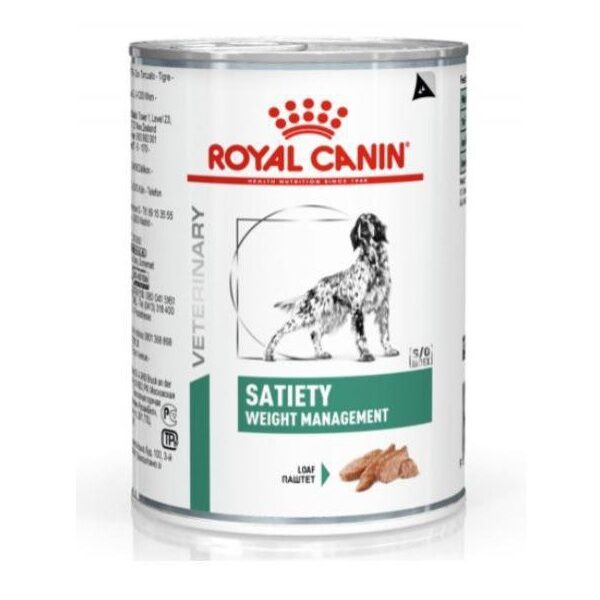 VHN CANINE SATIETY DOG CAN 410G Concentrado para perros Royal Canin Productos veterinarios Royal Canin | Envios a toda Guatemala