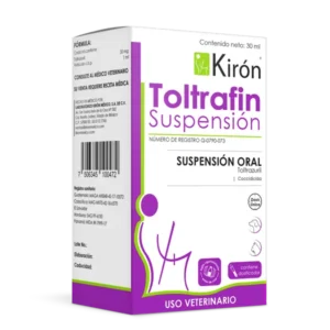 Toltrafin Suspension Frasco 30 ml   Tratamiento de coccidiosis en mascotas Productos veterinarios Kiron | Envios a toda Guatemala
