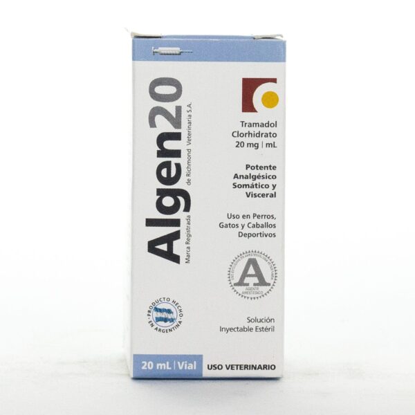 ALGEN 20 Iny Vial Por 20 mL Productos veterinarios Medicamentos Veterinarios | Envios a toda Guatemala