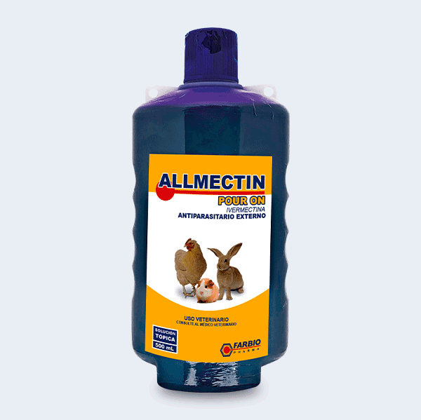 ALLMECTIN POUR ON 10ML Productos veterinarios Bayer | Envios a toda Guatemala
