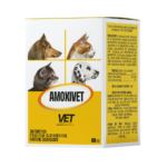 Amoxivet Polvo 60 ml indicado para tratamientos de 
piodermas, abscesos, heridas, celulitis, 
otitis media Productos veterinarios VET | Envios a toda Guatemala