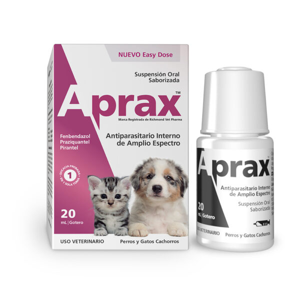 Aprax suspensi?n cachorro gotero 20ml Productos veterinarios Medicamentos Veterinarios | Envios a toda Guatemala
