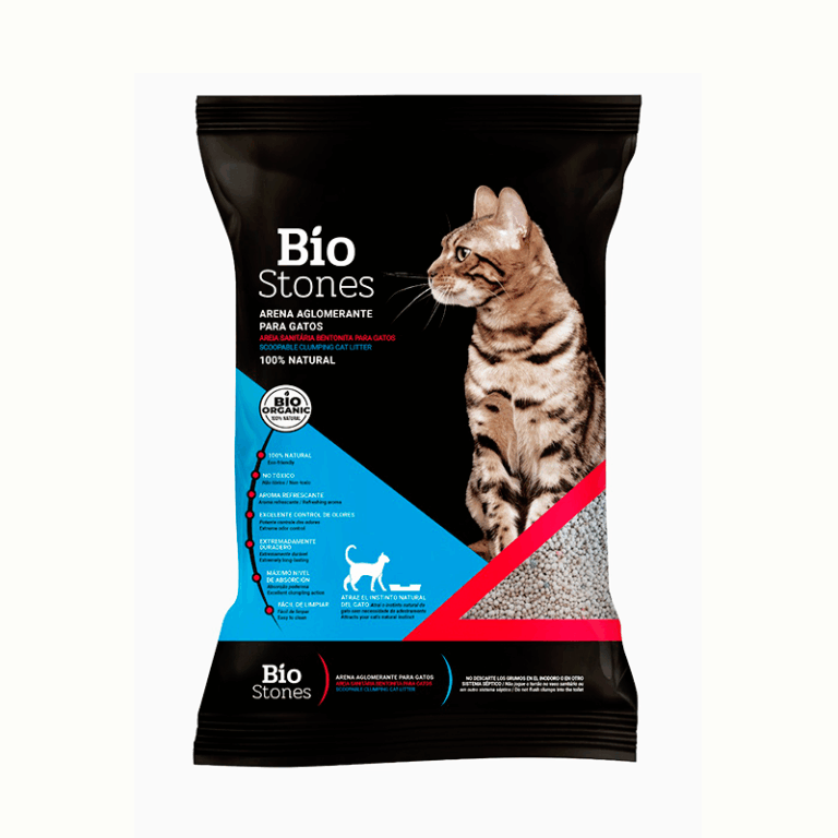 ARENA BIO STONES LAVANDA  Arena para gatos 55 libras Productos veterinarios Arena para gatos | Envios a toda Guatemala