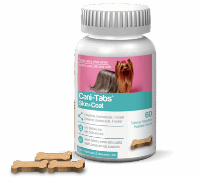 CANI-TABS SKIN + COAT  - FRASCO 60 Tabletas Productos veterinarios Agrovet Market | Envios a toda Guatemala