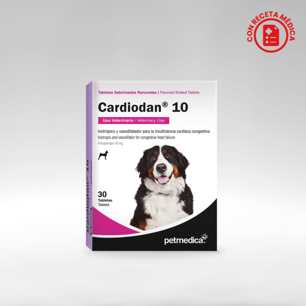 CARDIODAN 10  - CAJA 30 Tabletas Productos veterinarios Agrovet Market | Envios a toda Guatemala