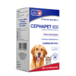 Cephapet 600 Antibiótico 60 ml Productos veterinarios Pets Pharma | Envios a toda Guatemala